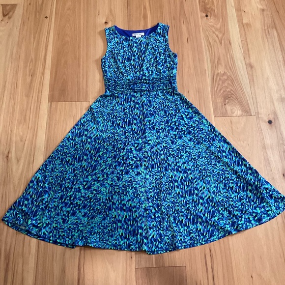 Laura Jeffries Multi-colored Dress, Size 6 - Picture 5 of 9